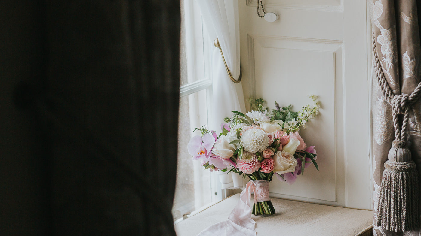 Real life wedding:  Grantley Hall